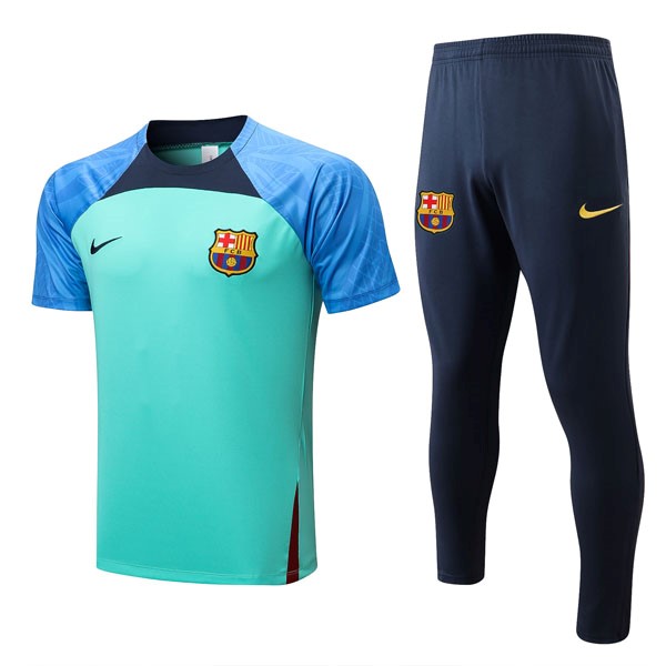 Trikot Barcelona Komplett-Set 2022-23 Grün